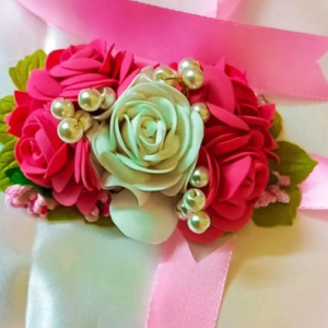 Floral Headband And Sash